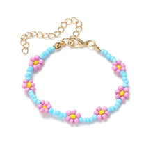Load image into Gallery viewer, Creative Bohemia Summer Cute Flower Bracelet Daisy Beads Simple Bangle Romantic Women Girl Fashion Jewelry Accessories
