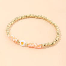 Load image into Gallery viewer, Creative Bohemia Summer Cute Soft Clay Bracelet Heart Beads Simple Bangle Romantic Women Girl Fashion Jewelry Accessories
