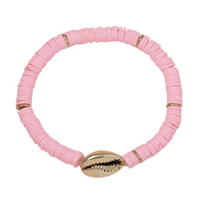Load image into Gallery viewer, Creative Summer Cute Shell Soft Clay Bracelet Simple Bangle Fresh Romantic Women Girl Fashion Jewelry Accessories
