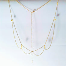Load image into Gallery viewer, Fashion Women Metal Waist Chain Fashion All-match Pearl Hollow Sexy Waist Chain Decoration Belt Apparel Body Accessories
