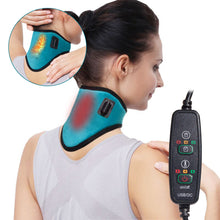 Load image into Gallery viewer, Electric Graphene Heating Wormwood Neck Brace Cervical Vertebra Fatigue Therapy Reliever Neck Pain Relieve Strap Health Care Tool
