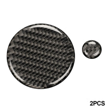 Load image into Gallery viewer, 2Pcs Car Real Volume Button Cover Trim for Mazda CX-5 2017-2018 Auto Styling Carbon Fiber
