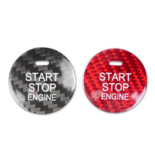 Load image into Gallery viewer, Carbon Fiber Car Engine Start Button Cover Button Cover Interior Button Trim Strip For Mazda 3 Axela CX-3 CX-5 CX-8 MX-5
