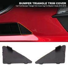 Load image into Gallery viewer, Pair Car Front Bumper Triangle Trim Cover Cap For Mazda 3 Axela 2014 2016 BHN1-50-101 BHN1-50-102 Replacement Lower Grille
