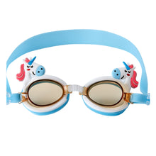 Load image into Gallery viewer, Colorful Adjustable Cute Cartoon Children Kids Waterproof Silicone Anti Fog UV Shield Swimming Diving Glasses Goggles Eyewear
