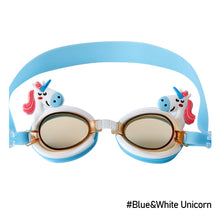 Load image into Gallery viewer, Colorful Adjustable Cute Cartoon Children Kids Waterproof Silicone Anti Fog UV Shield Swimming Diving Glasses Goggles Eyewear
