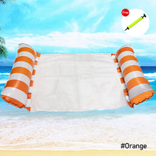 Load image into Gallery viewer, Summer Inflatable Foldable Floating Row Swimming Pool Water Hammock Air Mattresses Bed Beach Pool Toy Water Lounge Chair
