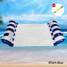 Load image into Gallery viewer, Summer Inflatable Foldable Floating Row Swimming Pool Water Hammock Air Mattresses Bed Beach Pool Toy Water Lounge Chair
