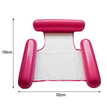 Load image into Gallery viewer, Summer Inflatable Foldable Floating Row Swimming Pool Water Hammock Air Mattresses Bed Beach Pool Toy Water Lounge Chair
