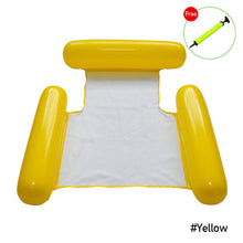 Load image into Gallery viewer, Summer Inflatable Foldable Floating Row Swimming Pool Water Hammock Air Mattresses Bed Beach Pool Toy Water Lounge Chair
