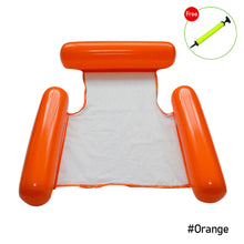 Load image into Gallery viewer, Summer Inflatable Foldable Floating Row Swimming Pool Water Hammock Air Mattresses Bed Beach Pool Toy Water Lounge Chair
