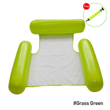 Load image into Gallery viewer, Summer Inflatable Foldable Floating Row Swimming Pool Water Hammock Air Mattresses Bed Beach Pool Toy Water Lounge Chair
