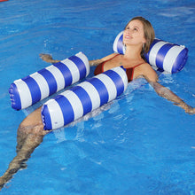 Load image into Gallery viewer, Summer Inflatable Foldable Floating Row Swimming Pool Water Hammock Air Mattresses Bed Beach Pool Toy Water Lounge Chair
