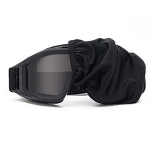 Load image into Gallery viewer, Tactical Airsoft Paintball Goggles Motorcycle Windproof Anti Fog CS Wargame Protection Goggles Fits For Tactical Helmet
