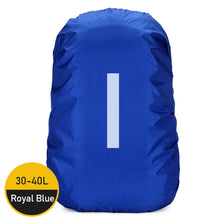Load image into Gallery viewer, 30-40L Reflective Backpack Rain Cover Outdoor Cycling Hiking Climbing Bag Cover Waterproof Rain Cover For Backpack
