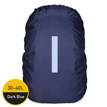 Load image into Gallery viewer, 30-40L Reflective Backpack Rain Cover Outdoor Cycling Hiking Climbing Bag Cover Waterproof Rain Cover For Backpack

