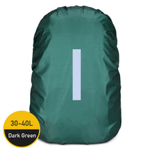 Load image into Gallery viewer, 30-40L Reflective Backpack Rain Cover Outdoor Cycling Hiking Climbing Bag Cover Waterproof Rain Cover For Backpack
