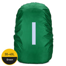 Load image into Gallery viewer, 30-40L Reflective Backpack Rain Cover Outdoor Cycling Hiking Climbing Bag Cover Waterproof Rain Cover For Backpack
