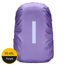Load image into Gallery viewer, 55-65L Reflective Backpack Rain Cover Outdoor Cycling Hiking Climbing Bag Cover Waterproof Rain Cover For Backpack
