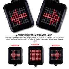Load image into Gallery viewer, Smart Bike Light Fully Automatic Cycling Turning Signal Taillight USB Bicycle Rechargeable Rear Light LED Warning Lamp
