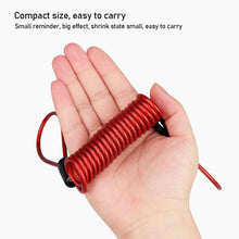 Load image into Gallery viewer, 1.2M Security Anti Thief Motorbike Motorcycle Wheel Disc Brake Alarm Lock Reminder Spring Cable Protection Alarm Locks
