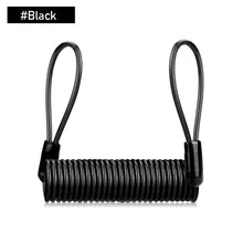 Load image into Gallery viewer, 1.2M Security Anti Thief Motorbike Motorcycle Wheel Disc Brake Alarm Lock Reminder Spring Cable Protection Alarm Locks

