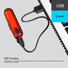 Load image into Gallery viewer, Rechargeable Bicycle Lamp LED Rear Tail Warning Light USB Waterproof Lights Cycle Bike Taillight Safety Lamp With Bracket
