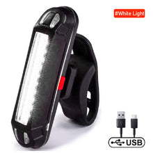Load image into Gallery viewer, Bicycle Rear Light Waterproof USB Rechargeable LED Safety Warning Lamp Bike Flashing Accessories Cycling Taillight

