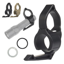 Load image into Gallery viewer, Universal Nylon Rail Clip Ring 22mm Rail Gun Mount Tactical Flashlight Torch Bracket For Hunting Flash Light
