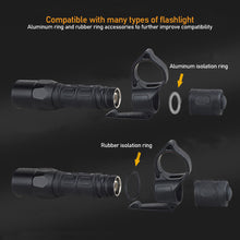 Load image into Gallery viewer, Universal Nylon Rail Clip Ring 22mm Rail Gun Mount Tactical Flashlight Torch Bracket For Hunting Flash Light
