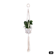Load image into Gallery viewer, Hanging Handmade Macrame Plant Hanger Flower Pot Planter Hanger For Wall Decoration Countyard Garden Hanging Basket
