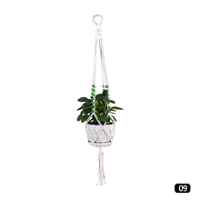 Load image into Gallery viewer, Hanging Handmade Macrame Plant Hanger Flower Pot Planter Hanger For Wall Decoration Countyard Garden Hanging Basket
