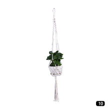 Load image into Gallery viewer, Hanging Handmade Macrame Plant Hanger Flower Pot Planter Hanger For Wall Decoration Countyard Garden Hanging Basket
