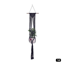 Load image into Gallery viewer, Hanging Handmade Macrame Plant Hanger Flower Pot Planter Hanger For Wall Decoration Countyard Garden Hanging Basket
