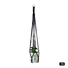 Load image into Gallery viewer, Hanging Handmade Macrame Plant Hanger Flower Pot Planter Hanger For Wall Decoration Countyard Garden Hanging Basket
