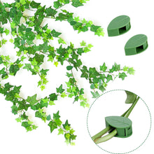 Load image into Gallery viewer, 10PCS Plant Climbing Wall Fixture Clips Self-Adhesive Invisible Vines Hook Support Rattan Vine Bracket Fixed Buckle Garden Wall Fixer Wire Fixing Snap
