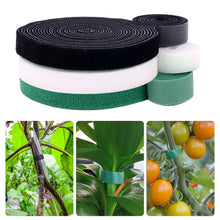 Load image into Gallery viewer, 3M/Roll Green Nylon Plant Ties Garden Twine Plant Ties Nylon Plant Bandage Garden Hook Loop Bamboo Cane Wrap Support Accessories
