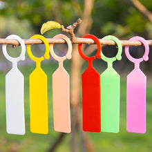 Load image into Gallery viewer, 100PCS Reusable Garden Plastic Plant Labels Waterproof Plant Tags Seedling Labels Garden Trees Flowers Writing Tag
