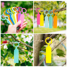 Load image into Gallery viewer, 100PCS Reusable Garden Plastic Plant Labels Waterproof Plant Tags Seedling Labels Garden Trees Flowers Writing Tag
