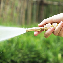 Load image into Gallery viewer, Spray Nozzle Water Gun Brass High Pressure Direct Spray Quick Hose Connector Home Faucet Adapters Water Tap Adapter Garden Sprinkler

