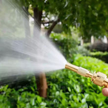 Load image into Gallery viewer, Spray Nozzle Water Gun Brass High Pressure Direct Spray Quick Hose Connector Home Faucet Adapters Water Tap Adapter Garden Sprinkler
