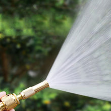 Load image into Gallery viewer, Spray Nozzle Water Gun Brass High Pressure Direct Spray Quick Hose Connector Home Faucet Adapters Water Tap Adapter Garden Sprinkler
