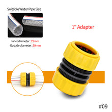 Load image into Gallery viewer, 1/2'' 3/4'' 5/8'' 1'' Gardening Accessories Outdoor Car Garden Hose Adapter Quick Connect Repair Tubing Connector Tap Connection Tube Fittings
