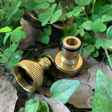 Load image into Gallery viewer, 1/2" 3/4“ Spray Nozzle Water Gun Brass High Pressure Direct Spray Quick Hose Connector Home Faucet Adapters Water Tap Adapter Garden Sprinkler

