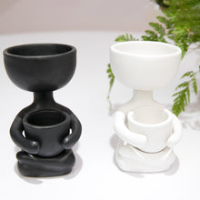Load image into Gallery viewer, Creative Humanoid Ceramic Flower Pot Vase Plant Pot Ceramic Crafts Fleshy Flower Vase Home Decoration
