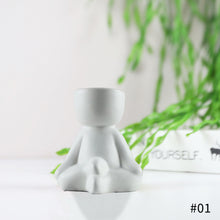 Load image into Gallery viewer, Creative Humanoid Ceramic Flower Pot Vase Plant Pot Ceramic Crafts Fleshy Flower Vase Home Decoration
