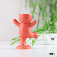 Load image into Gallery viewer, Creative Humanoid Ceramic Flower Pot Vase Plant Pot Ceramic Crafts Fleshy Flower Vase Home Decoration
