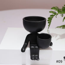 Load image into Gallery viewer, Creative Humanoid Ceramic Flower Pot Vase Plant Pot Ceramic Crafts Fleshy Flower Vase Home Decoration
