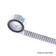 Load image into Gallery viewer, 50m/80m Anti Bird Tape Flashing Reflective Audible Bird Repellent Scare Tape Pigeons Crow Keep Away Double-sided Bird Repeller Ribbon
