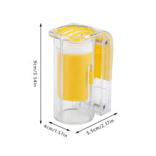 Load image into Gallery viewer, 1PC Bee Queen Marker Bottle Bee Mark Cage Plastic One Handed Marking Catcher With Plunger Plush Garden Beekeeping Supplies

